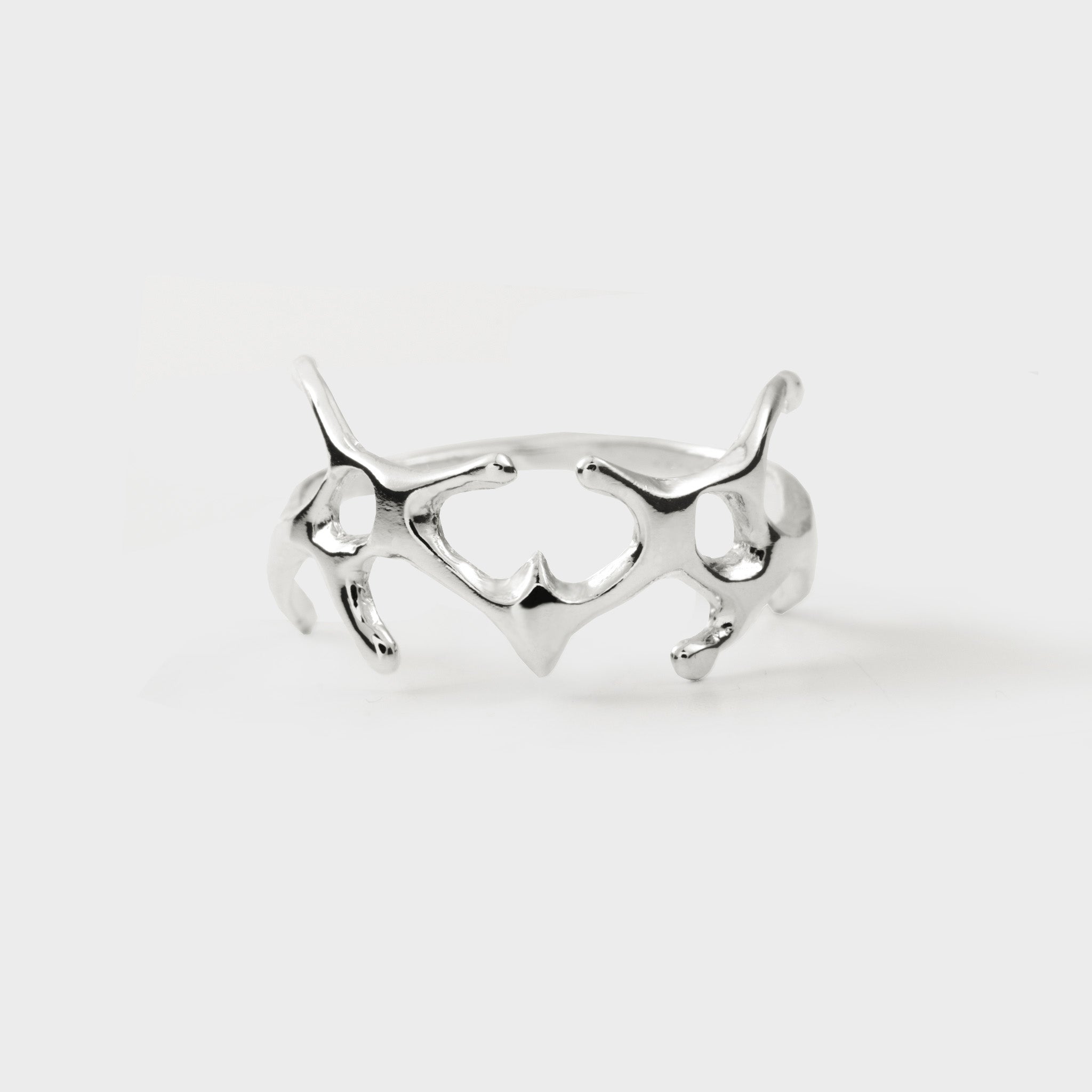 Chrome Statement Ring