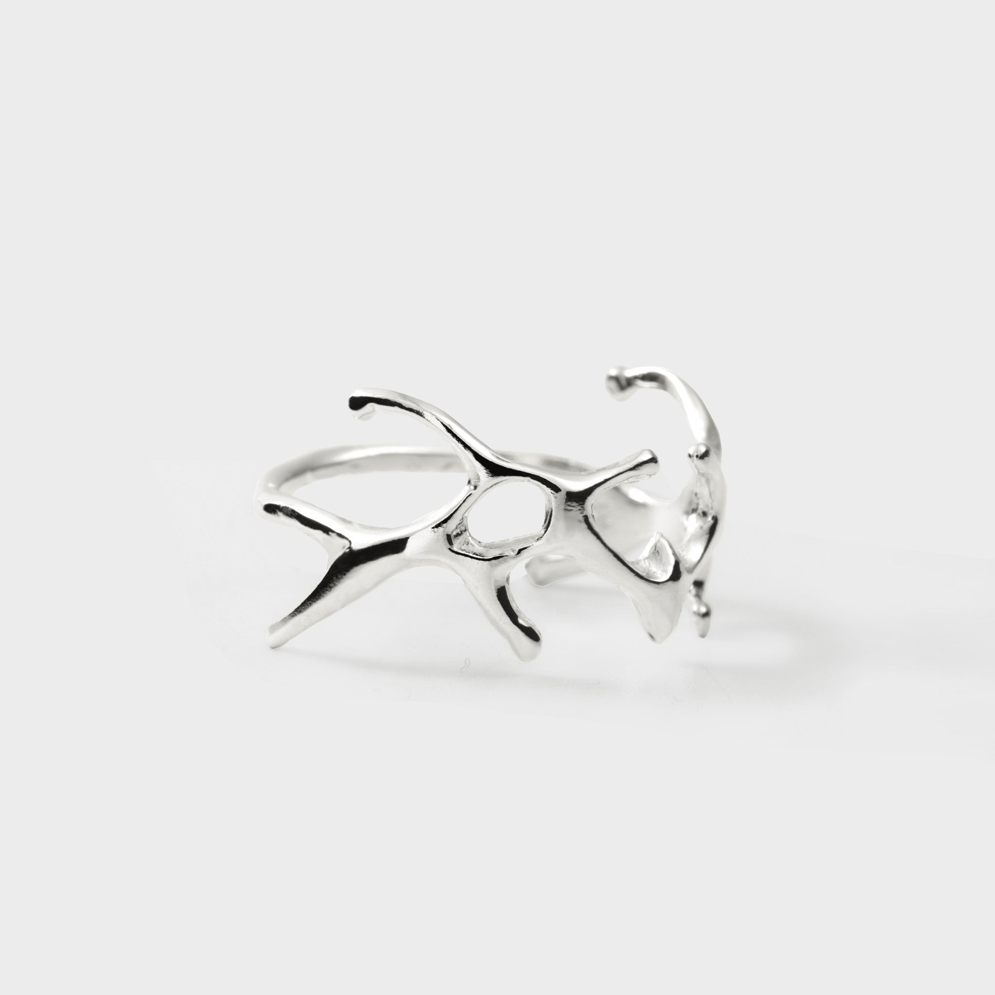 Chrome Statement Ring