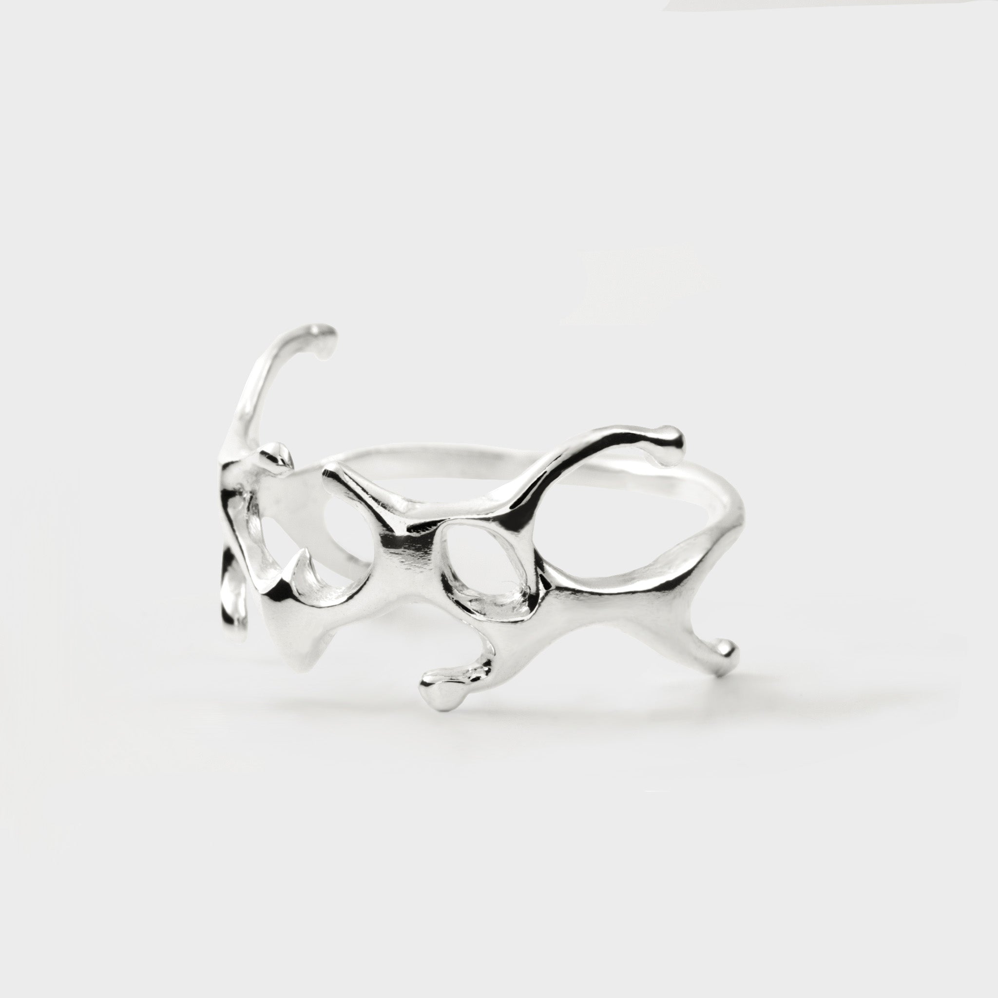 Chrome Statement Ring